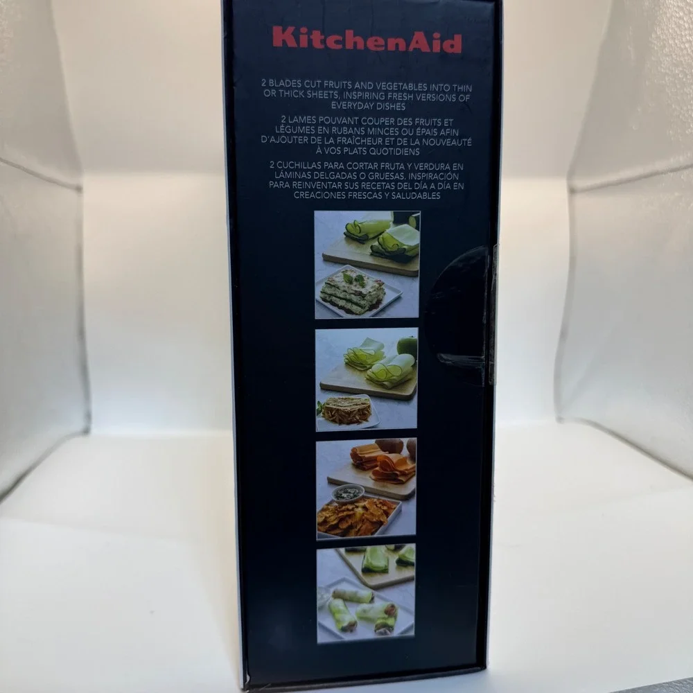 KitchenAid KSMSCA Vegetable Sheet Cutter Stand Mixer Attachment in Box
